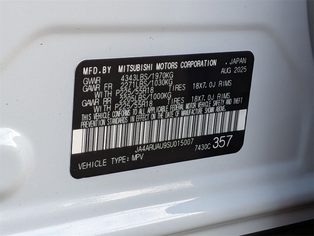 2025 Mitsubishi Outlander Sport 2.0 LE