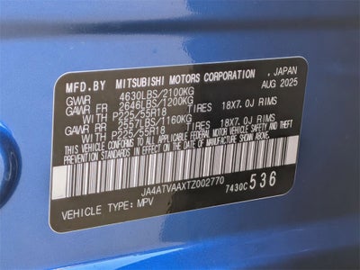 2026 Mitsubishi Eclipse Cross LE