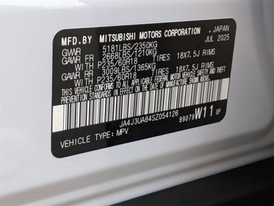 2025 Mitsubishi Outlander ES