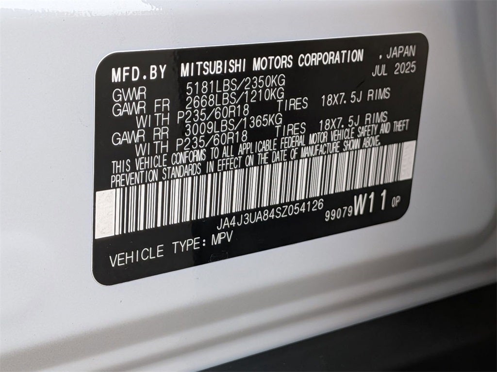 2025 Mitsubishi Outlander ES