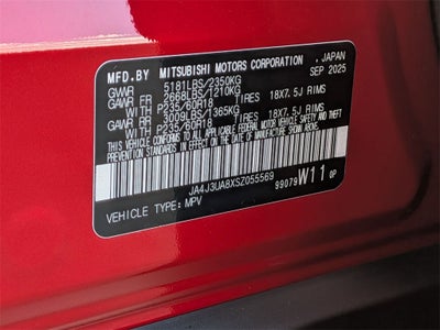 2025 Mitsubishi Outlander ES