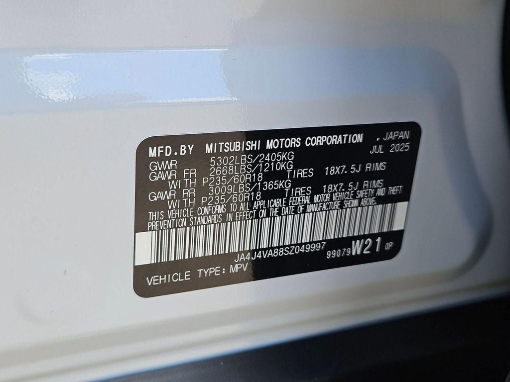 2025 Mitsubishi Outlander SE