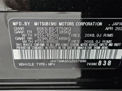 2025 Mitsubishi Outlander PHEV Platinum Edition